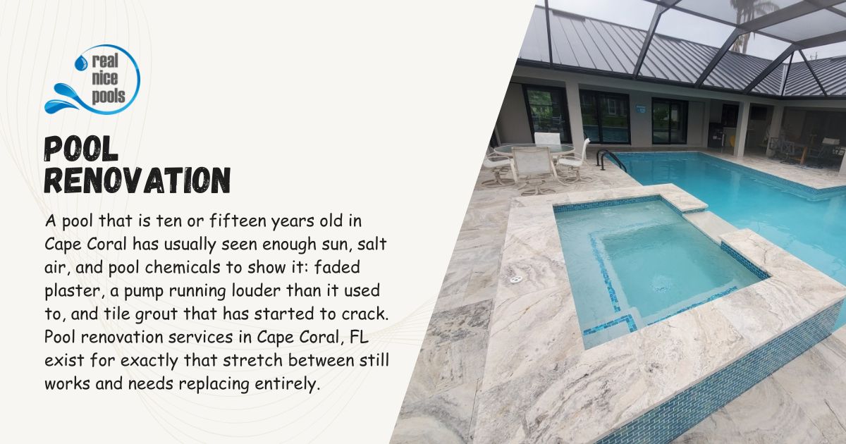 Pool Renovation Services in Cape Coral